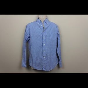 Brooks Brothers 1818 REGENT Dress Shirt Blue Med